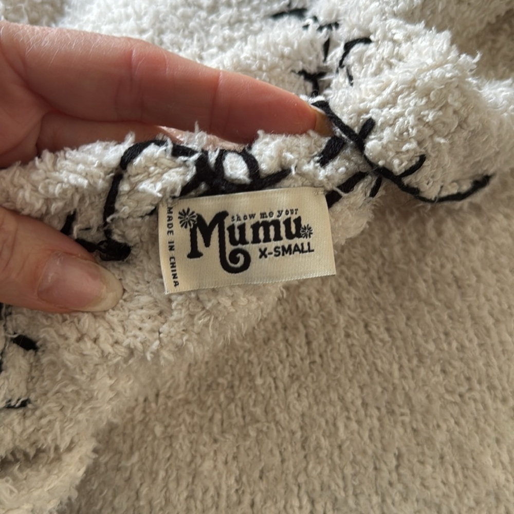 Show me Your MuMu Leone Poncho x-small - Picture 10 of 11
